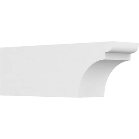 Ekena Millwork Standard Yorktown Architectural Grade PVC Rafter Tail, 6"W X 8"H X 24"L RFTP06X08X24YOR